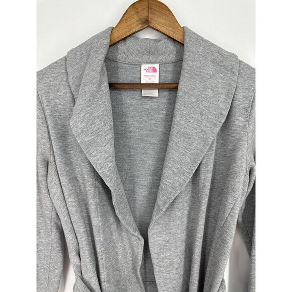 The North Face Wrap Cardigan Jacket Light Grey Women's Size S - Picture 2 of 15